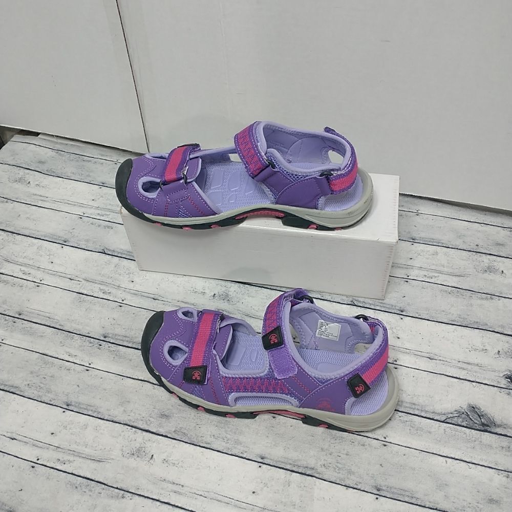 Kamik Sandals Big Girls Size 5 EU 37 Purple Hybrid Sneaker Water Outdoor Shoe.